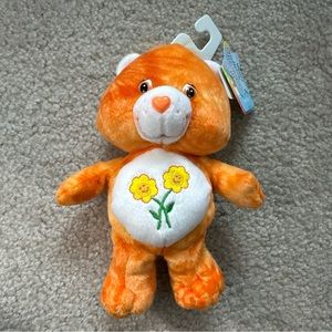 Vintage 2003 Care Bears Tie Dye 8” Friend Bear #2 Of 6 Series 1 Flowers Special